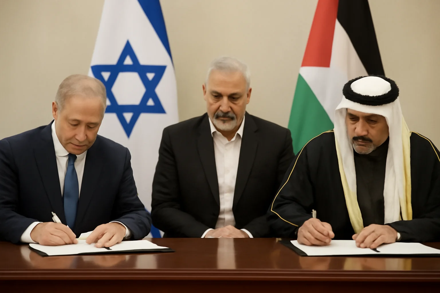 Acord de pace între Israel și Hamas în Orientul Mijlociu