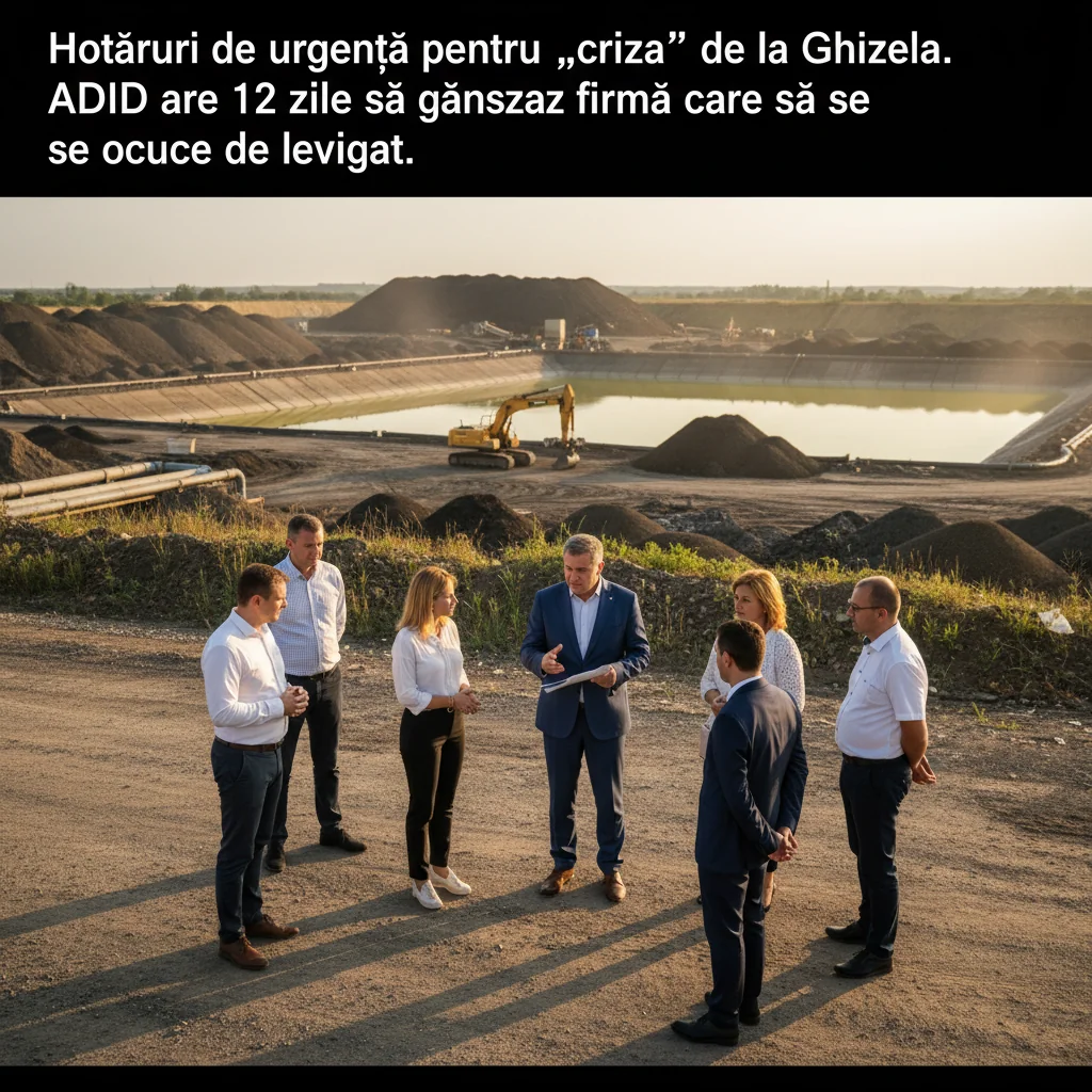 ADID are 12 zile să selecteze compania pentru gestionarea levigatului