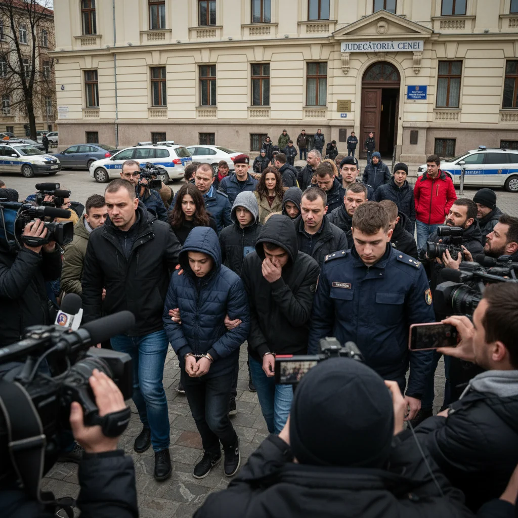 Adolescenții implicați în crima de la Cenei ajung astăzi în fața instanței