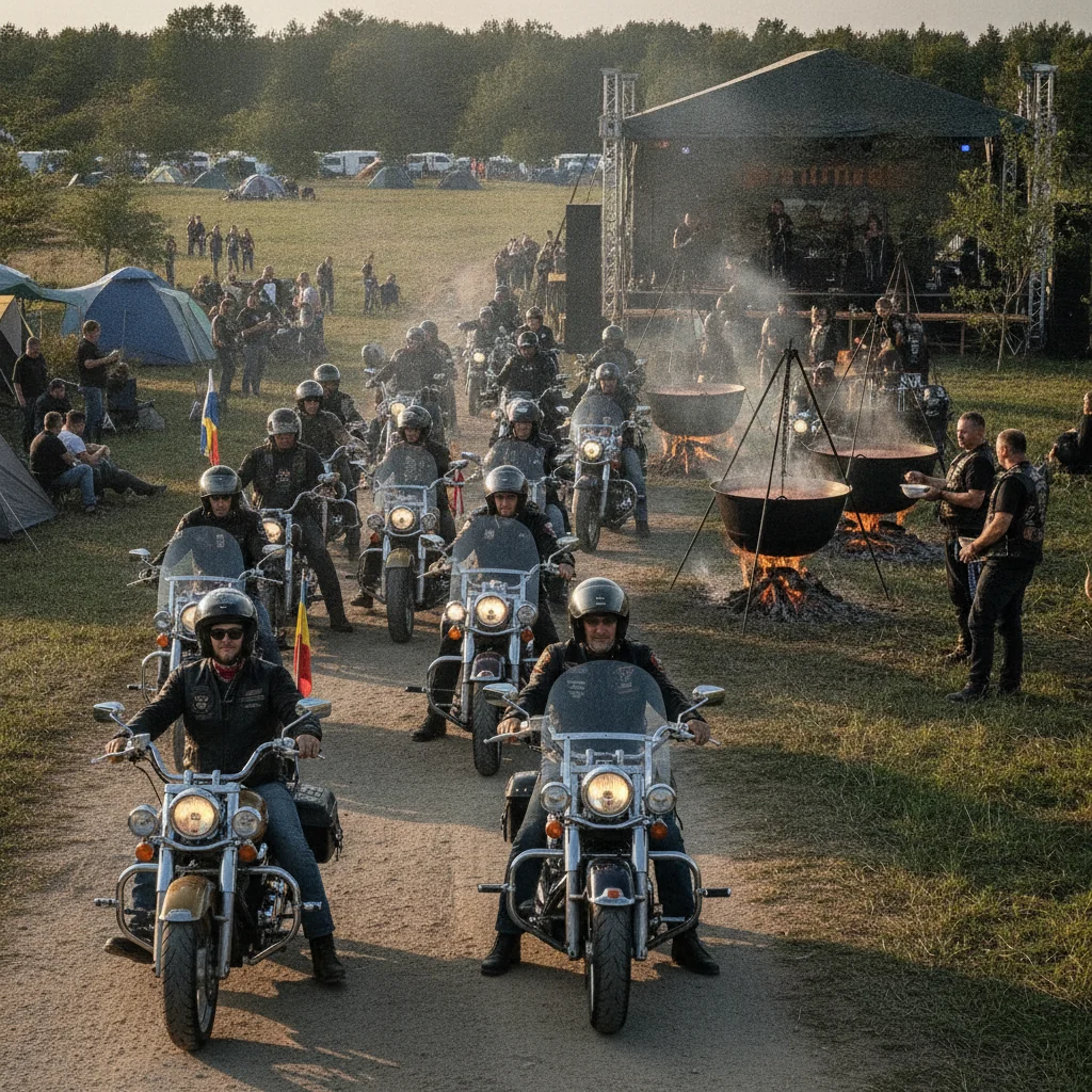 Aero West Bike Fest la Buziaș: Paradă moto și concerte