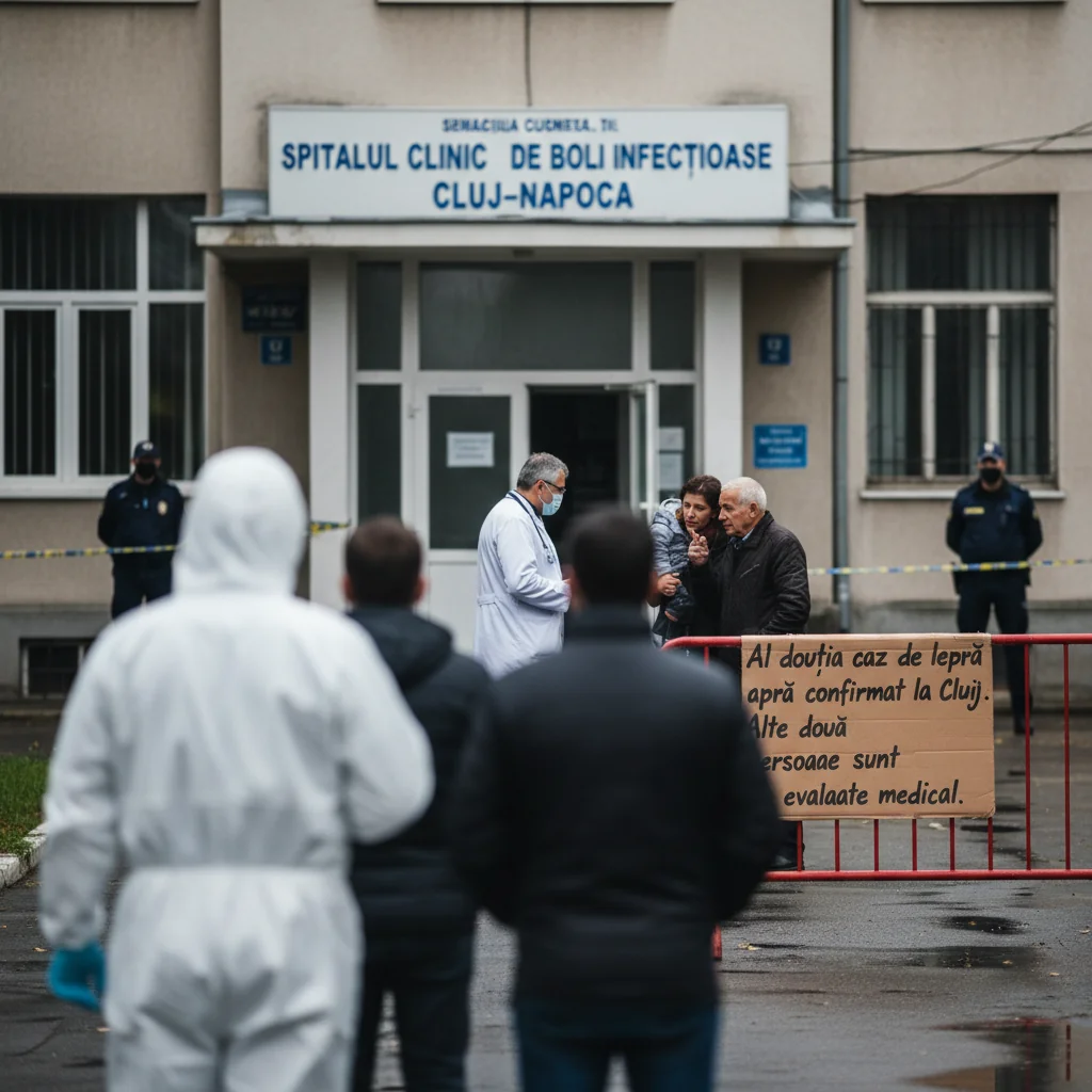 Al doilea caz confirmat de lepră la Cluj; alte două persoane supuse examinării medicale
