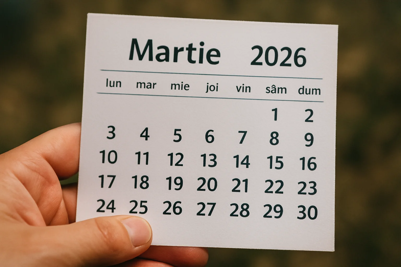 Calendar ortodox – 20 martie 2026