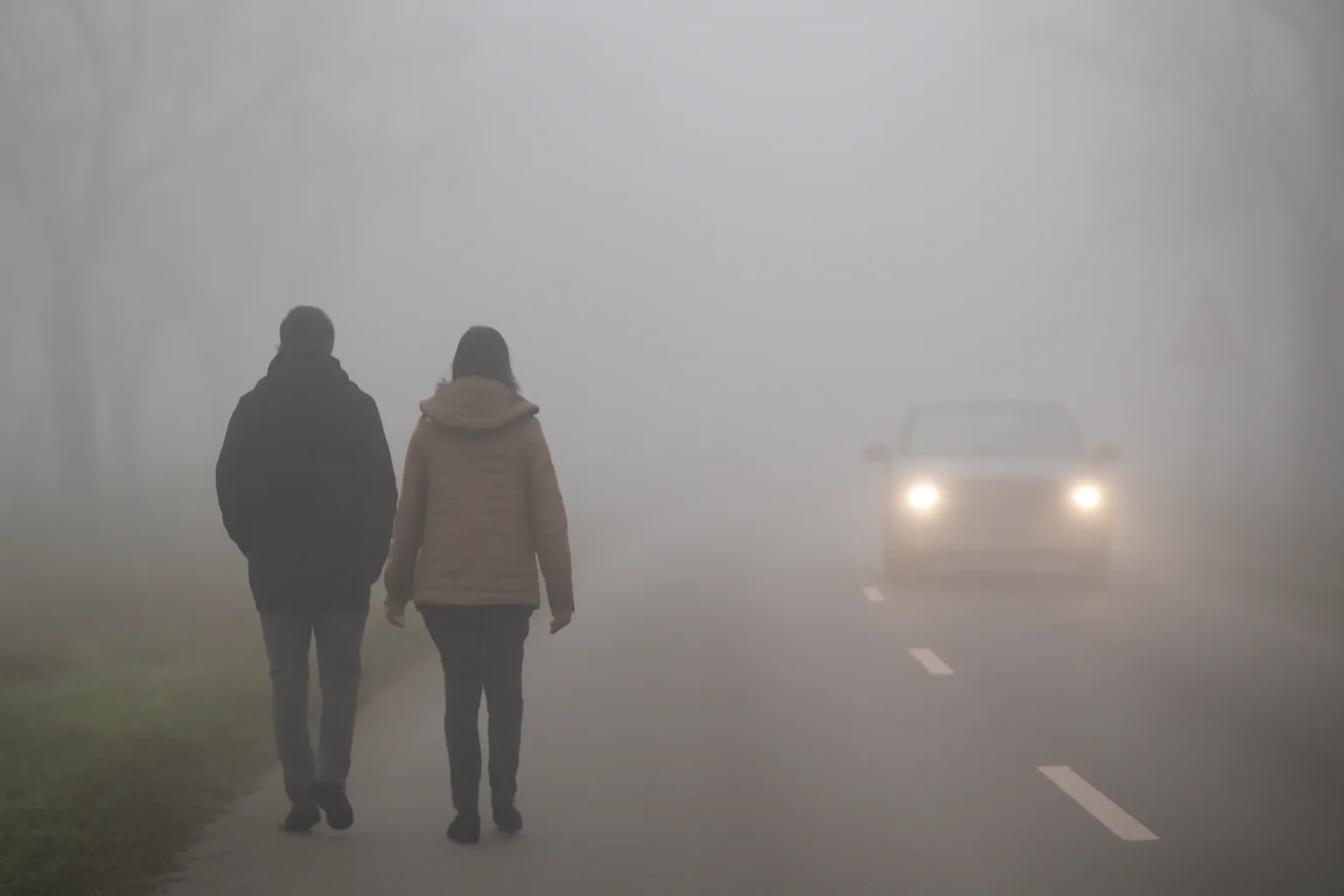Cod galben de ceață densă în județul Timiș: avertizare meteo pentru duminică la Timișoara