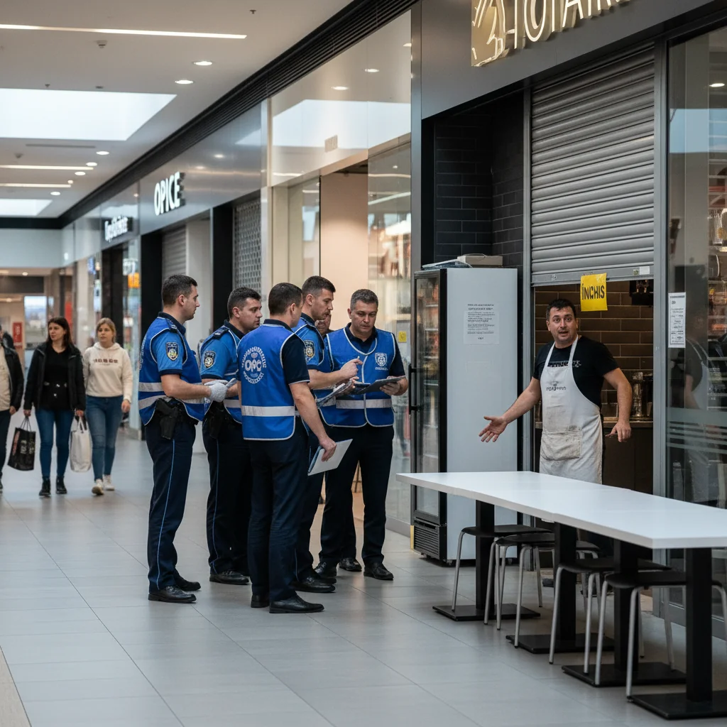 Controale CJPC la restaurante din mall‑urile din Timișoara: amenzi și două unități închise temporar