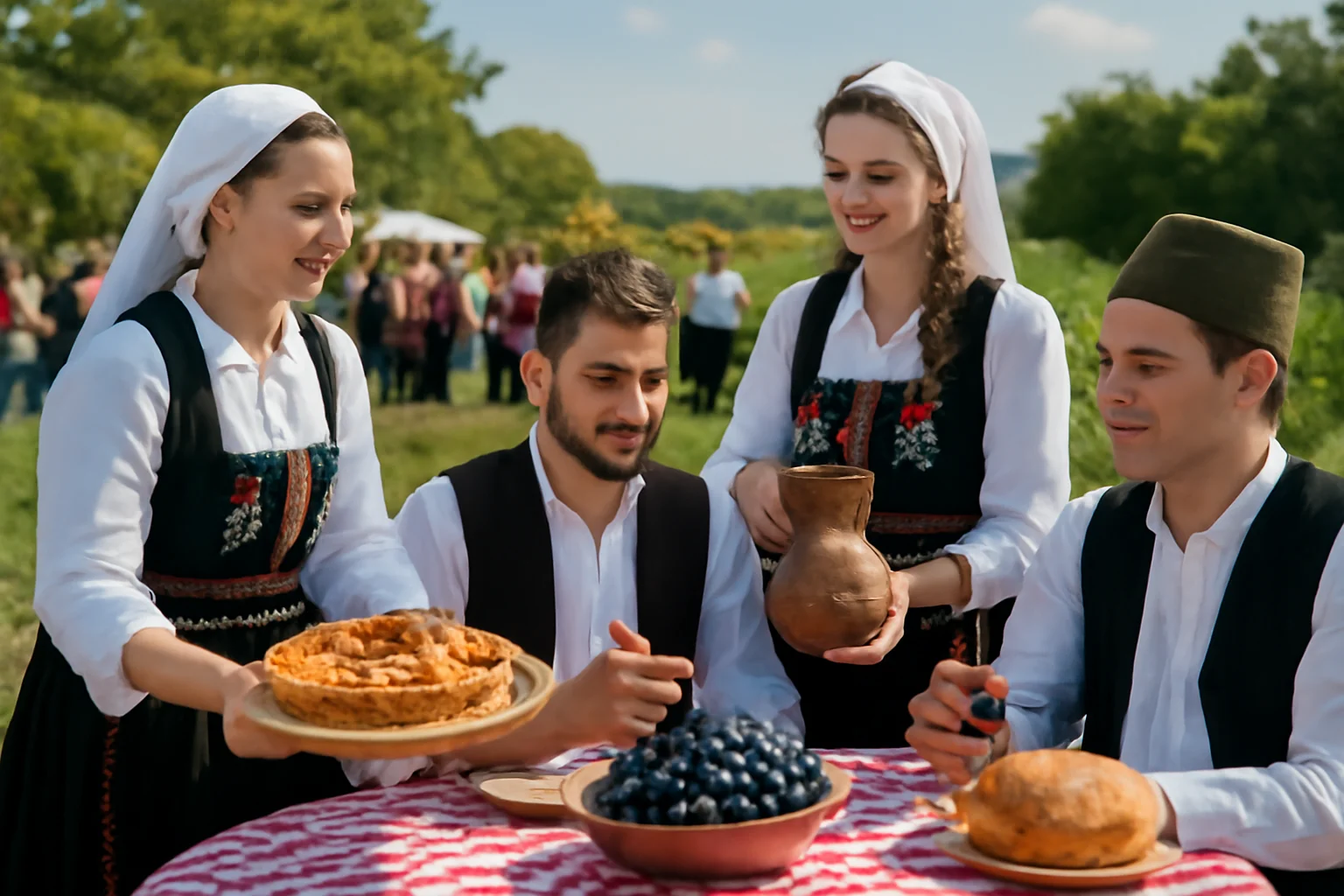 Delicii tradiționale și atmosferă sârbească la Zilele Culesului de Struguri de la Vârșeț. Timișorenii sunt invitați cu drag!