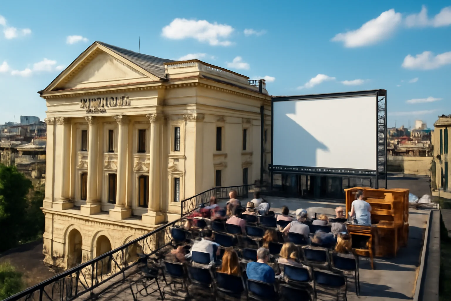 Descoperă ce faci pe 23 iulie 2025 – Expoziții, recital de orgă și film pe acoperișul Cinema Studio!