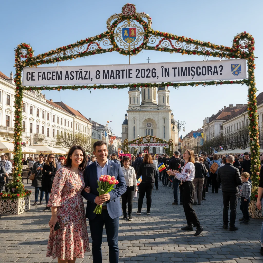 Evenimente și activități organizate în Timișoara pe 8 martie 2026