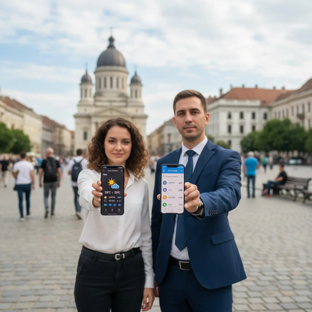 Informații zilnice pentru timișoreni: prognoza meteo și cursul valutar anunțate pentru Timișoara