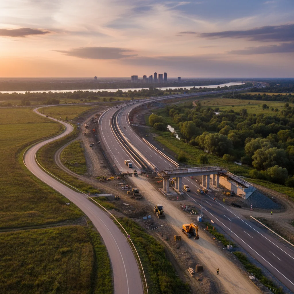 Modernizare drum Timișoara: 4 benzi pentru viitoarea autostradă