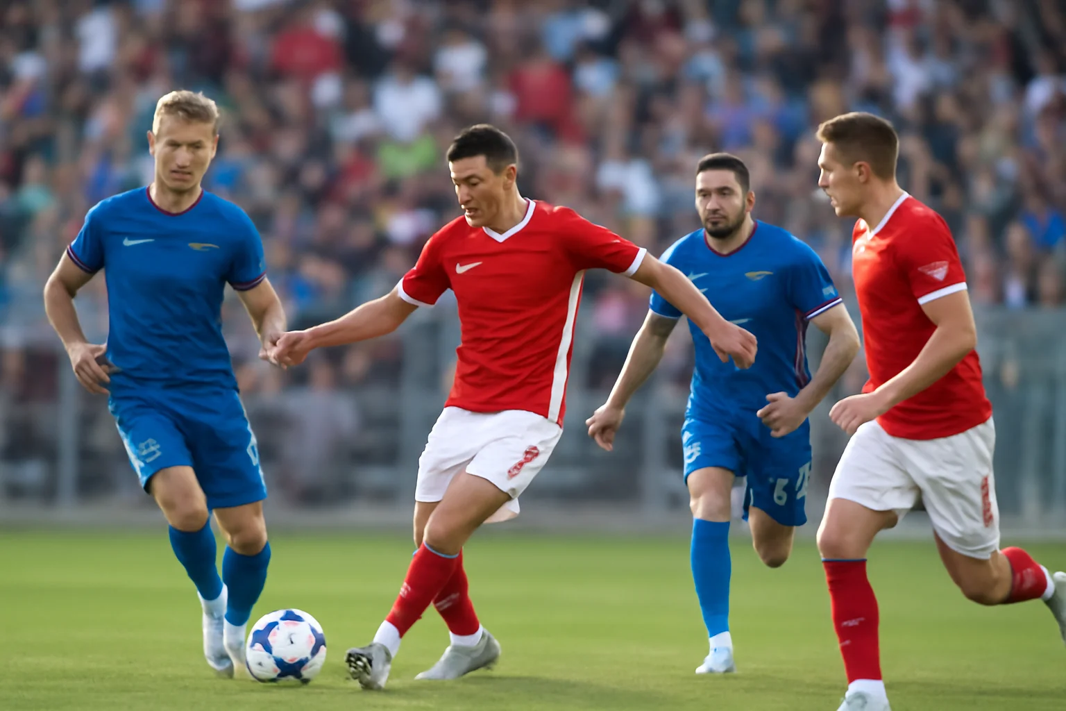 Opt goluri și un transfer confirmat în primul test al verii. Vezi imagini exclusive!