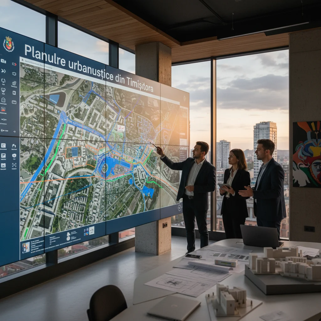 Planurile urbanistice ale municipiului Timișoara, disponibile acum pe noua hartă digitală a primăriei