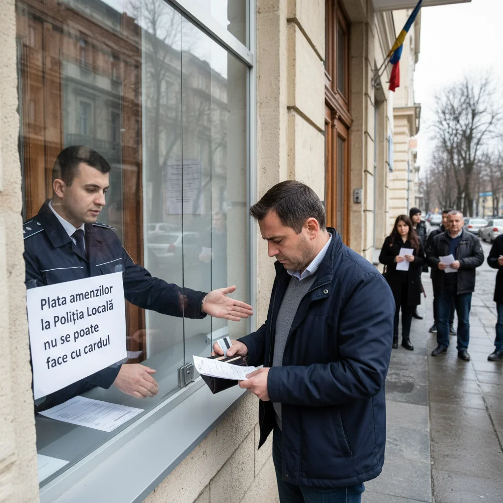 Plata amenzilor la Poliția Locală Timișoara indisponibilă cu cardul în perioada 6-9 martie 2026