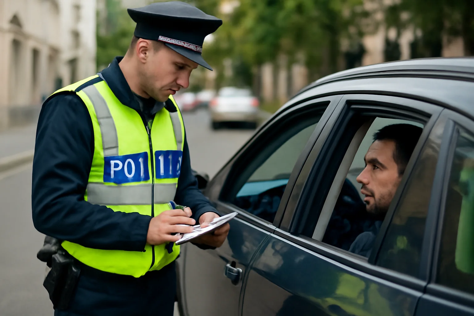 Polițiștii au aplicat zeci de amenzi în 4 ore.
