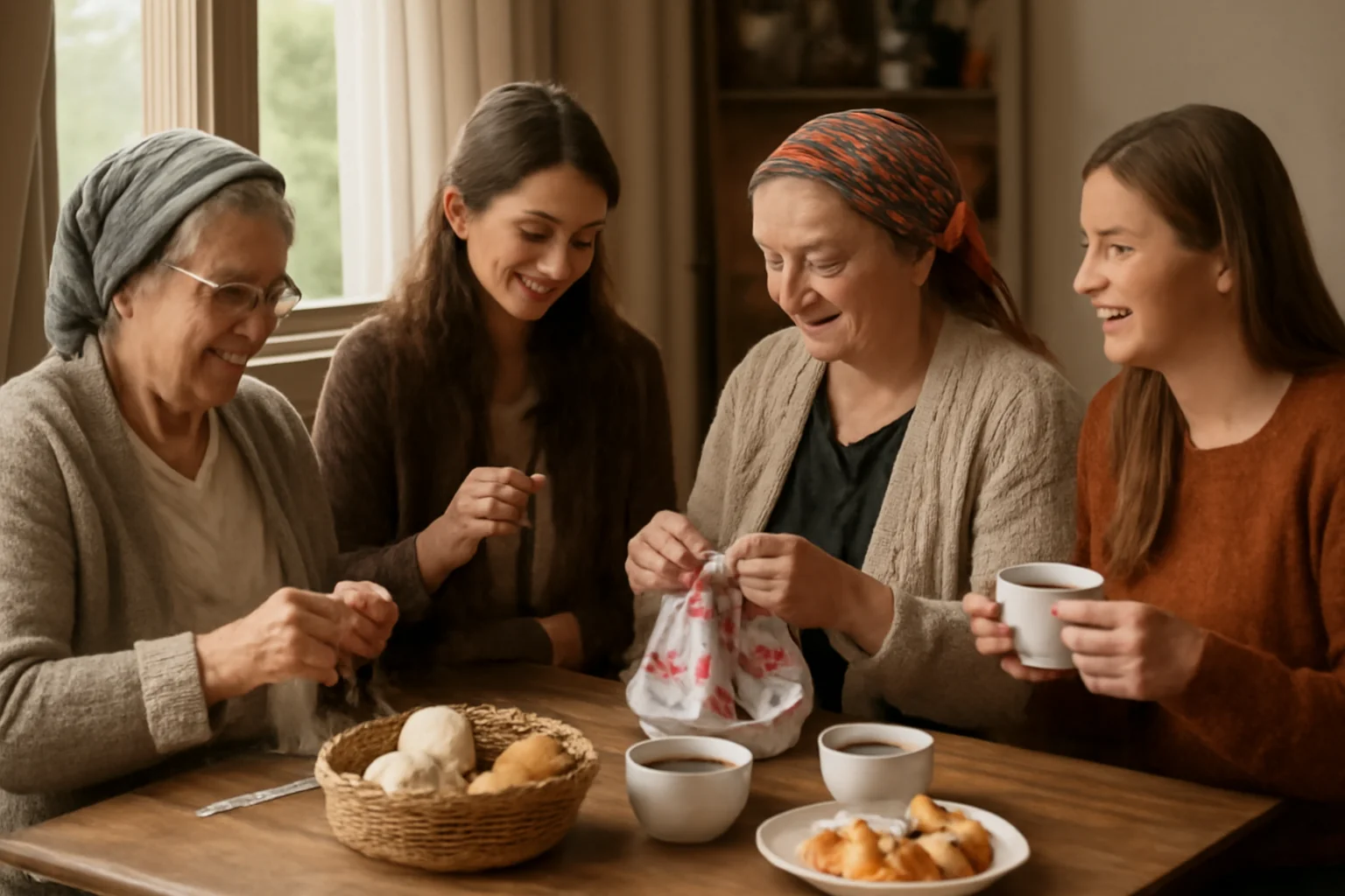 Șezătoare și cafea unește comunitatea