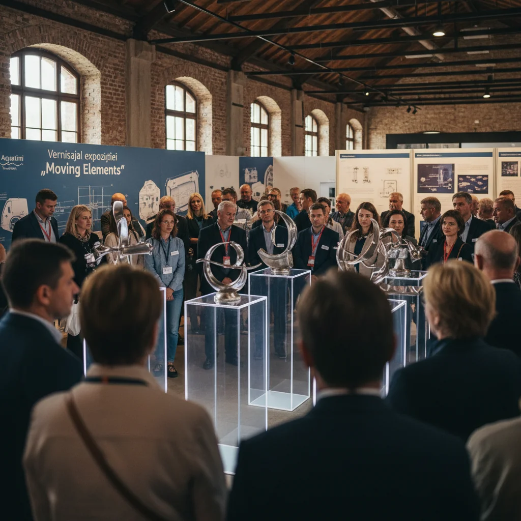 Sezonul expozițional 2026 se deschide la Timișoara cu vernisajul „Moving Elements” la Muzeul Apei Aquatim