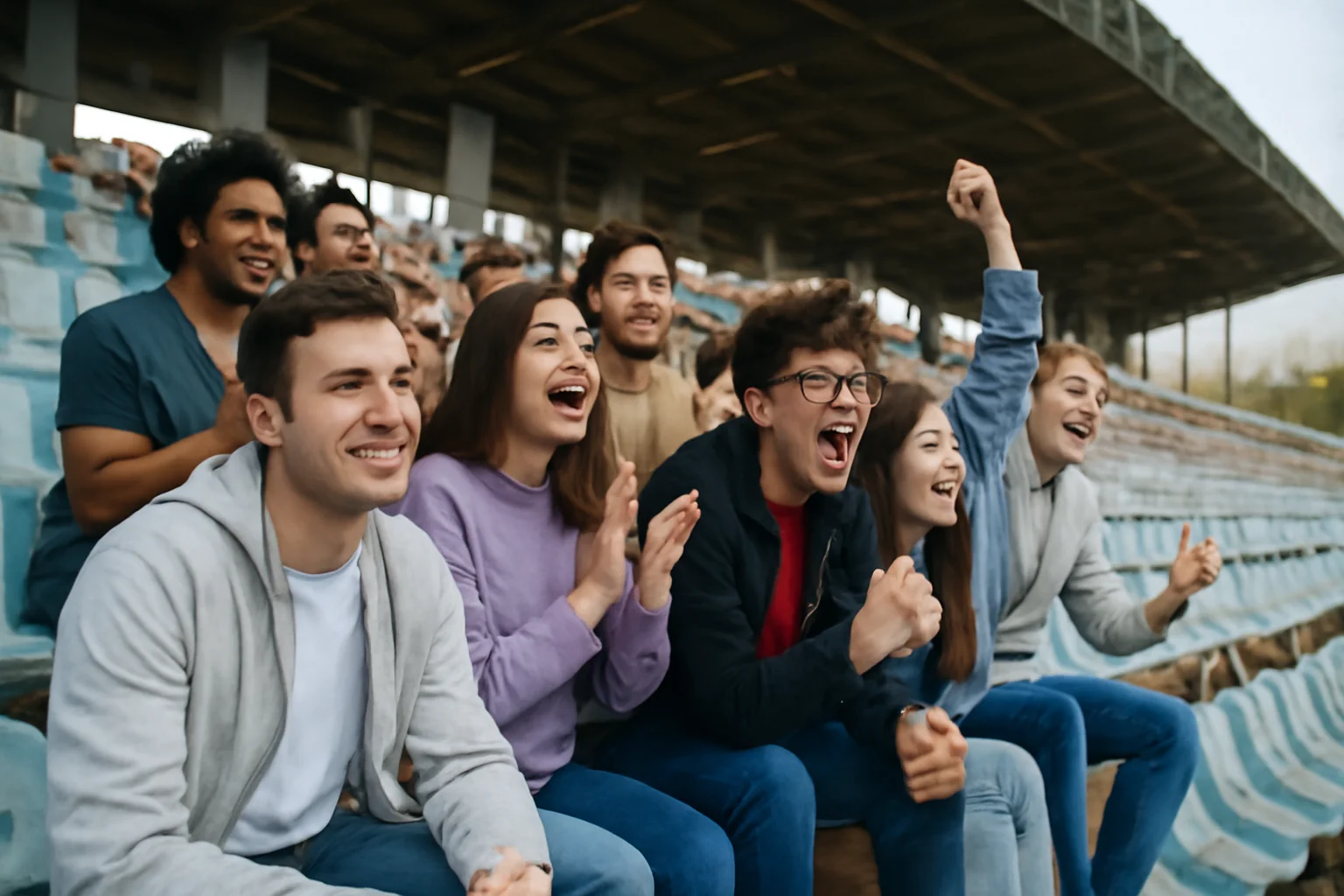 Studenții în Centrul Atenției pe Stadionul Știința din Timișoara