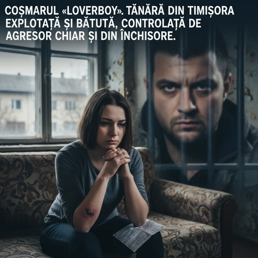 Tânără din Timișoara, victimă a violenței loverboy închise