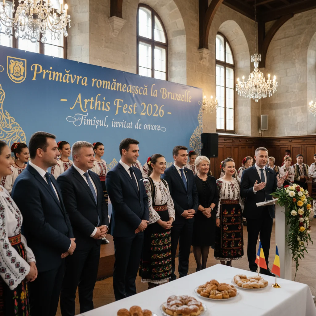 Timișul, protagonista la Primăvara românească 2026 în Bruxelles