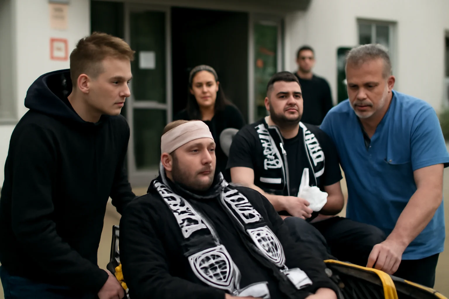 Trei suporteri PAOK răniți în accidentul de la Lugojel, transferați la Spitalul Județean din Timișoara