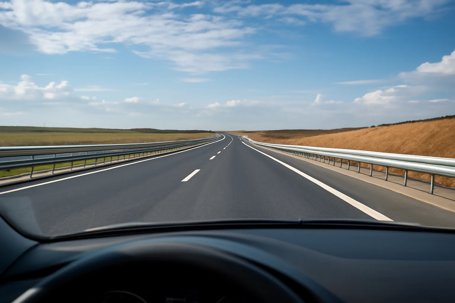 viteză de 100 km/h pe noua descărcare de pe A1.