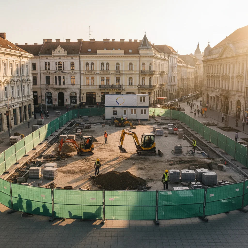Zona Mocioni din Timișoara intră într-un amplu proces de reamenajare cu fonduri europene